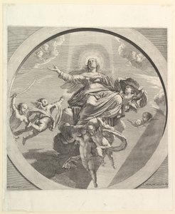 Nanebevzetí Panny Marie. od Jean Morin
