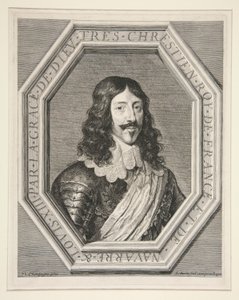 Ludvík XIII., francouzský král (1601-1643) od Jean Morin