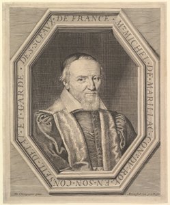 Michel de Marillac, státní rada a strážce pečetí, 17. století. od Jean Morin