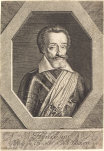 Jindřich IV od Jean Morin after Louis Elle I
