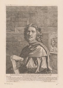 Portrét Nicolase Poussina