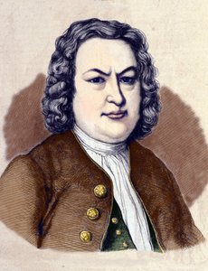 Portrét Johna Sebastiena Bacha (Johann Sebastian Bach