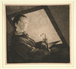 Autoportrét od Jean Pierre Norblin
