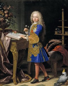 Karel III Španělska jako dítě, 1724.