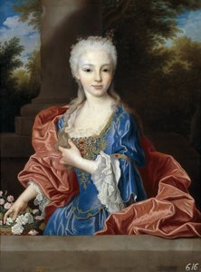 Mariana Victoria Španělska 1718-1781, před rokem 1725.