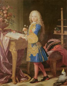 Portrét Karla Bourbonského, kolem 1725-35 (olej na plátně) od Jean Ranc