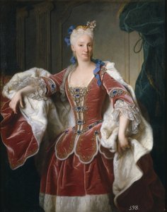 Portrét Elisabeth Farnese, královny manželky Španělska, 1723