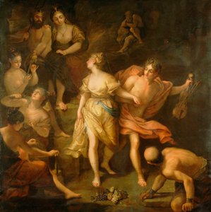 Orfeus a Eurydika, kolem 1709