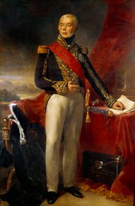 Portrét u nohou Etienna Jacquese Josepha Alexandre Mac Donald, vévoda z Taranta, maršál Francie (1765-1840) Obraz Jeana Sebastiena Rouillarda (1789-1852) 1837 Sun. 2,23x1,43m