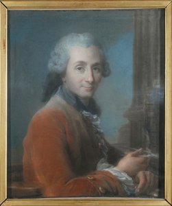 Portrét architekta Jacquese Gondouina de Folleville 1737-1818, c. 1780.