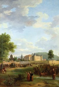 Napoleon přijal v Ettlingenu velkovévodou Charlesem Fridrichem z Badenu
