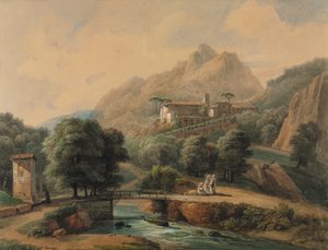 Italská krajina: Opatství a náboženství, pozdní 1800-1900.