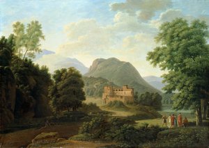 Toskánská krajina, 1827