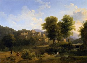 Pohled na město v Sabine Hills, 1814