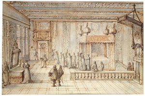 Komnata krále Ludvíka XIV ve Versailles, 1654