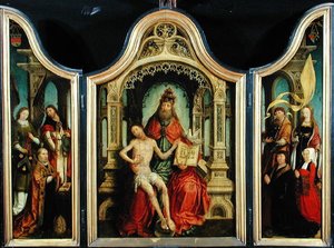 Triptych Nejsvětější Trojice, 1513-18