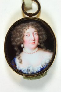 Dáma jménem Madame de Montespan (smalt)