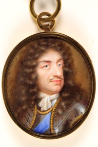 Karel II od Jean the Younger (attr.to) Petitot