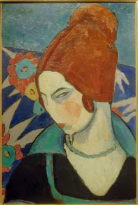 Autoportrét, 1916 od Jeanne Hébuterne