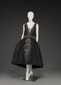 Večerní šaty (Robe De Style) (kombinovaná média) od Jeanne Lanvin