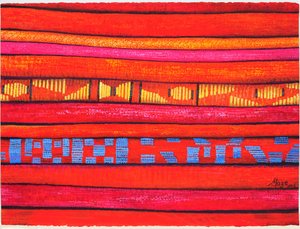 Marocké tkaniny 1, 2013