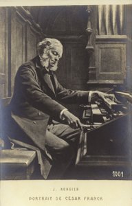 Cesar Franck, belgický skladatel, klavírista, varhaník a hudební pedagog, který v dospělosti působil v Paříži (1822-1890). od Jeanne Rongier