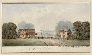 Design pro domky v Edensor v Chatsworth Park