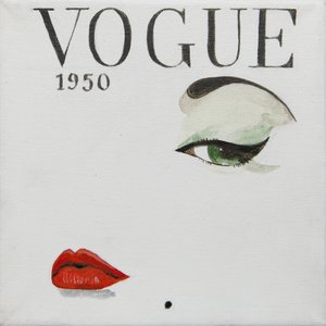 Obálka Vogue (akryl) od Jennifer Abbott