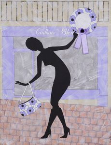 Cailloux Bleu, 2009 (akryl na plátně)