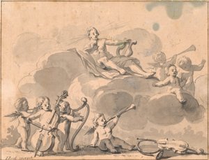 Apollo a hudební géniové od Jens Juel