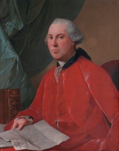 Dánština:  Portræt af Lauritz Christian Steen Portrét Lauritze Christiana Steena od Jens Juel