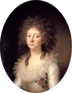 Marie-Sophie-Frederikke2dánská královna od Jens Juel