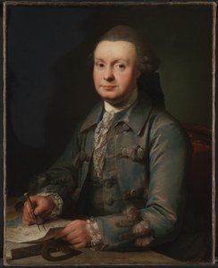 Peder Rahr, obchodník v Ribe od Jens Juel