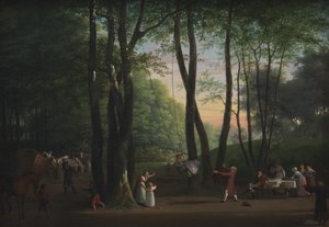 The Dancing Glade v Sorgenfri, severně od Kodaně od Jens Juel