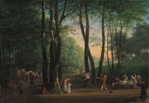 The Dancing Glade v Sorgenfri, severně od Kodaně od Jens Juel