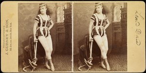 Leona Dare, 1869-74 (albumenový tisk)