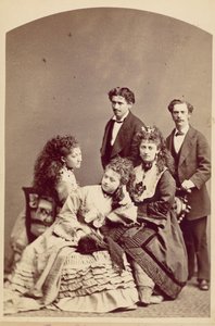 Wohes Family, New York, 70. léta 19. století.