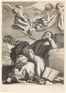 Sen svatého Petra od Jeremias Falck after Johann Liss
