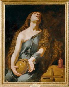 Svatá Marie Magdaléna, kajícnice (malba na plátně) od Jeronimo Jacinto Espinosa