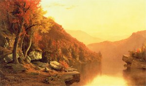 Shawangunk Mountains, podzim, 1863