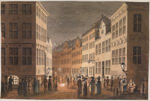 Část Østergade při pohledu z Kongens Nytorv.