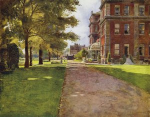 Marlborough House (barevné lito) od Jessie MacGregor