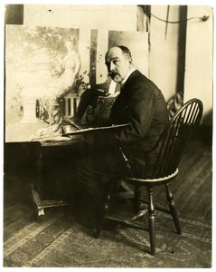 AB Wenzell, cca 1905-17 (želatinová stříbrná fotografie) od Jessie Tarbox Beals