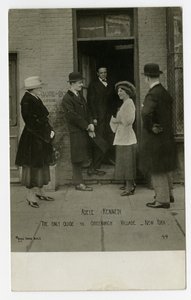 Adele Kennedy, jediná průvodkyně po Greenwich Village, New York, USA od Jessie Tarbox Beals