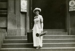 Beals při práci, 1904 od Jessie Tarbox Beals