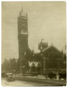 Boston, USA, cca 1902-10 (želatinová stříbrná fotografie) od Jessie Tarbox Beals