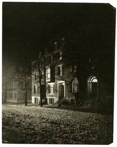 Chestnut Street, Boston, USA, cca 1902-10 (želatinová stříbrná fotografie) od Jessie Tarbox Beals