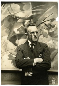 Dudley Crafts Watson – Chicago Art Institute, cca 1913-1940 (želatinová stříbrná fotografie) od Jessie Tarbox Beals