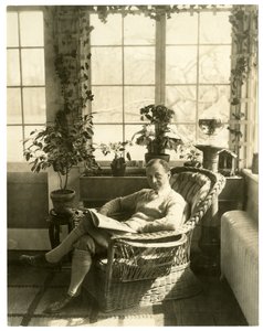 Ernest Truex, kolem 1905-40 (želatinová stříbrná fotografie) od Jessie Tarbox Beals
