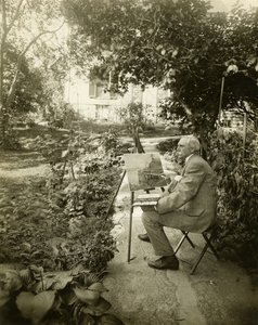 Harry Fenn, umělec, cca 1905-11 (želatinová stříbrná fotografie) od Jessie Tarbox Beals